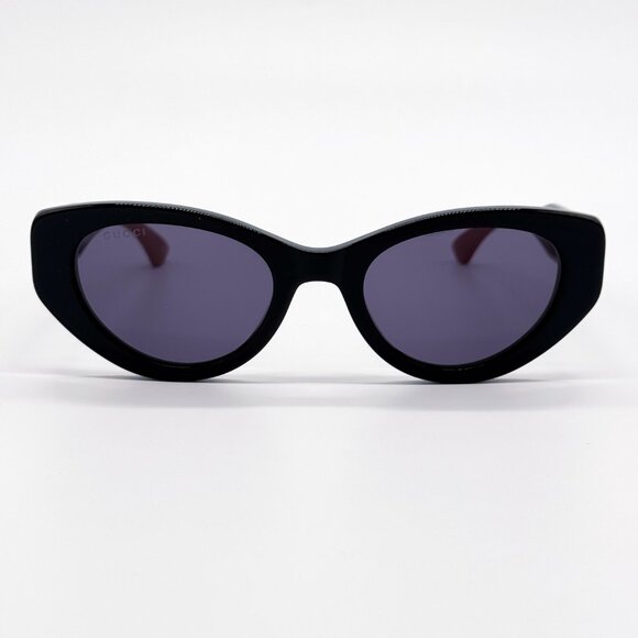 NEW GUCCI GG1862S 004 CAT EYE BLACK/BLUE WOMEN SUNGLASSES GUCCI